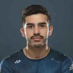 Marcelo “coldzera” David celebrating a CS:GO Major win with the Brazilian flag on stage